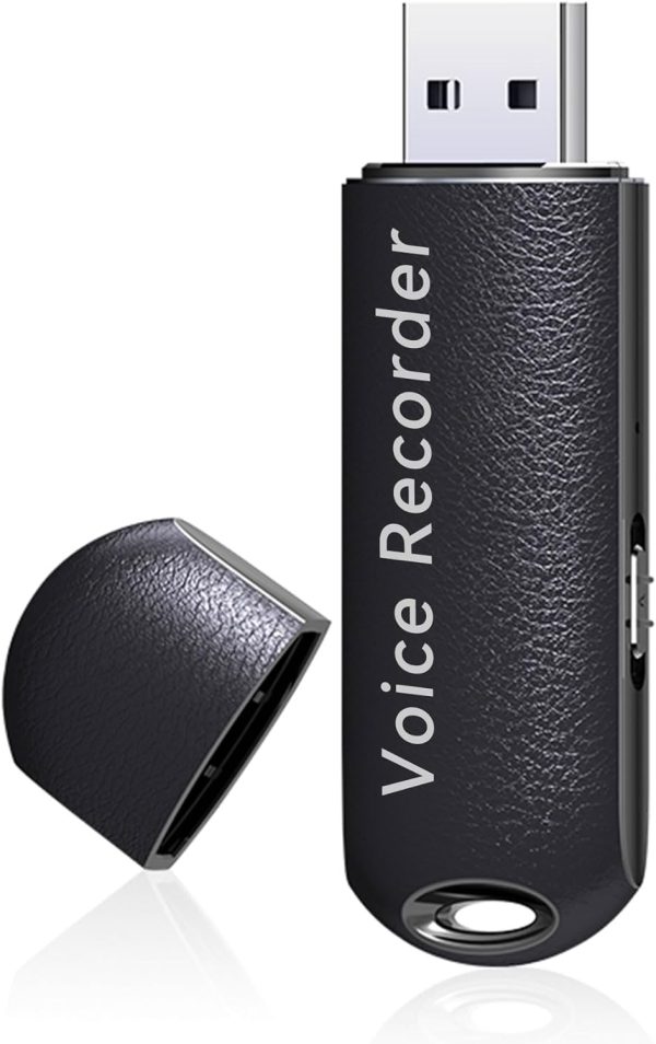 32GB Digital Voice Activated Recorder - 2240Hours USB Voice Recorder for Lectures Meetings Rechargeable Recorder Easy to Use