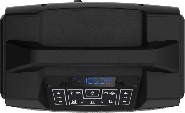 ION Tailgater Boom - Outdoor Portable Bluetooth Speaker with Mic in, FM Radio, USB Port, Battery, IPX5 Water-Resistant, Wireless Stereo-Link, App, 60W - Image 13
