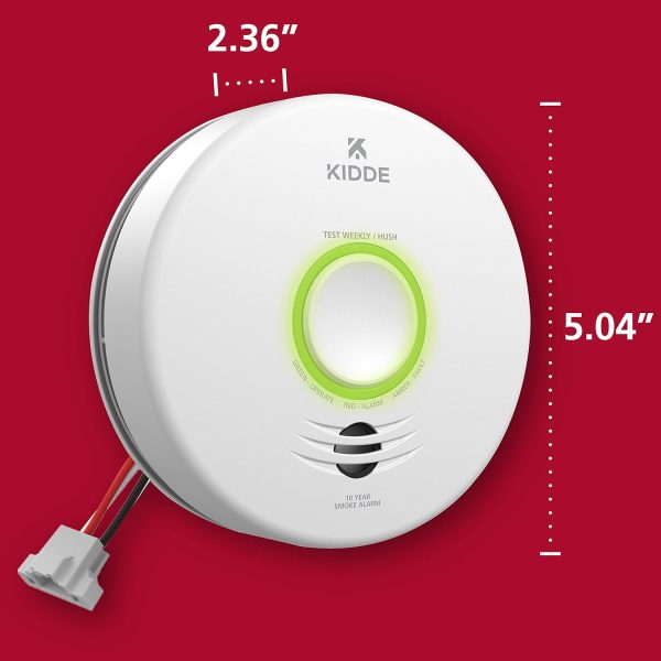 Kidde Smart Smoke Detector, WiFi, Alexa Compatible Device, Hardwired w/Battery Backup, Voice & App Alerts - Image 10