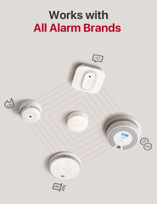 X-Sense Wi-Fi Listener for Smoke & Carbon Monoxide Detectors, Real-Time Alerts, Works with SBS50 Base Station (Included), Model SAL11 - Image 4
