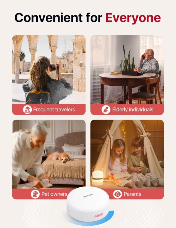 X-Sense Wi-Fi Listener for Smoke & Carbon Monoxide Detectors, Real-Time Alerts, Works with SBS50 Base Station (Included), Model SAL11 - Image 6